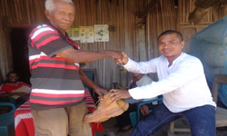 Work boots for Timor Leste's Road Workers